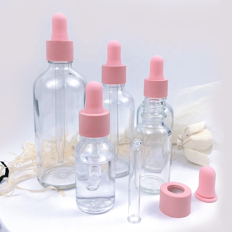 wholesale OEM 15 30ml 50ml 100ml mini glass bottle perfume/essential oil roller white dropper bottle liquid bottle essential oil