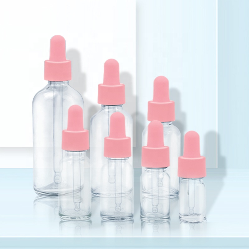 wholesale OEM 15 30ml 50ml 100ml mini glass bottle perfume/essential oil roller white dropper bottle liquid bottle essential oil