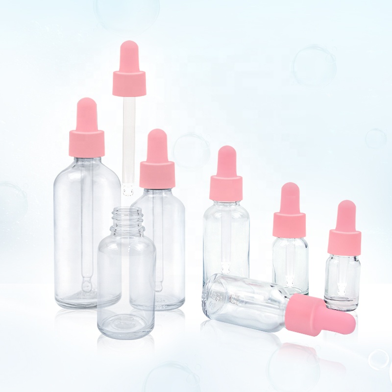 wholesale OEM 15 30ml 50ml 100ml mini glass bottle perfume/essential oil roller white dropper bottle liquid bottle essential oil