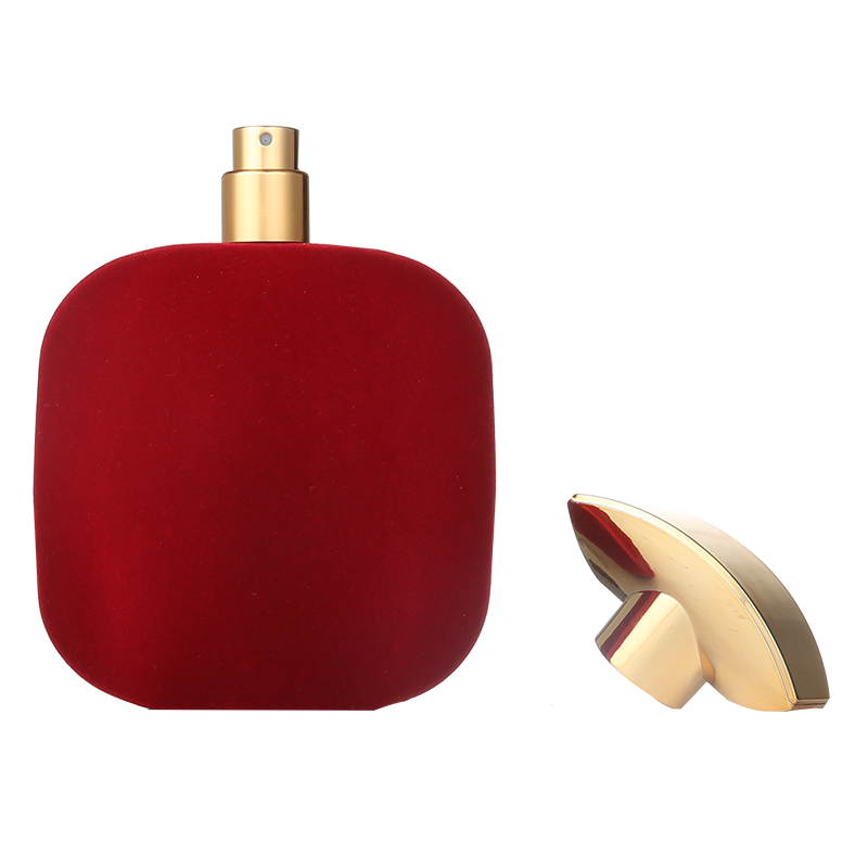 wholesale Unique 100ml perfume bottle square perfume bottle
