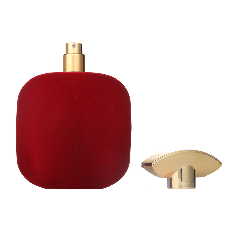 wholesale Unique 100ml perfume bottle square perfume bottle