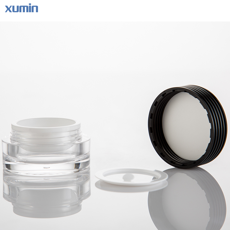 wholesale acrylic cosmetic jar 15g 20g 30g 50g 75g skin care face cream for cosmetic jar