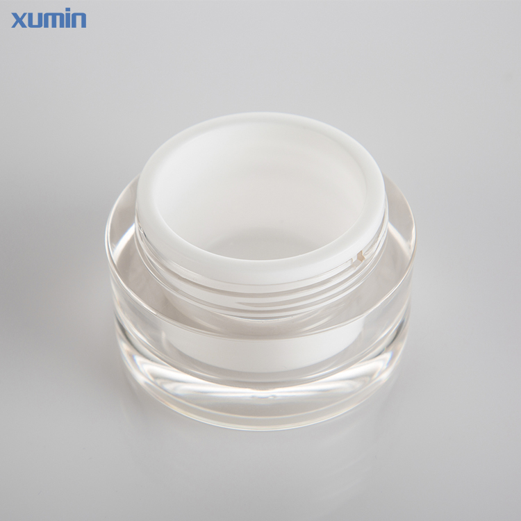 wholesale acrylic cosmetic jar 15g 20g 30g 50g 75g skin care face cream for cosmetic jar