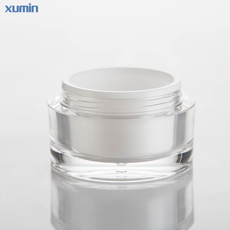 wholesale acrylic cosmetic jar 15g 20g 30g 50g 75g skin care face cream for cosmetic jar