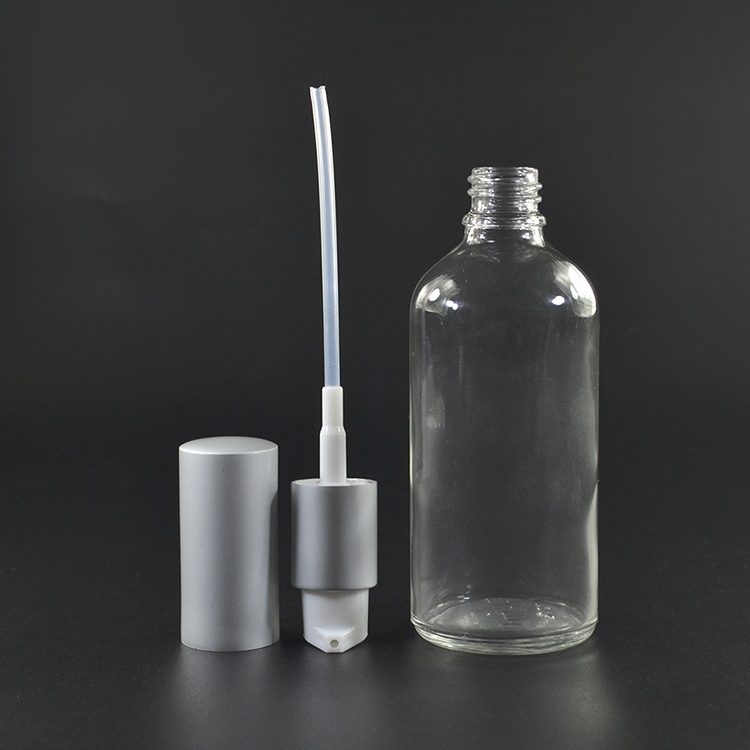 wholesale amber attar 100ml 3oz spray glass bottles with cardboard tube packaging