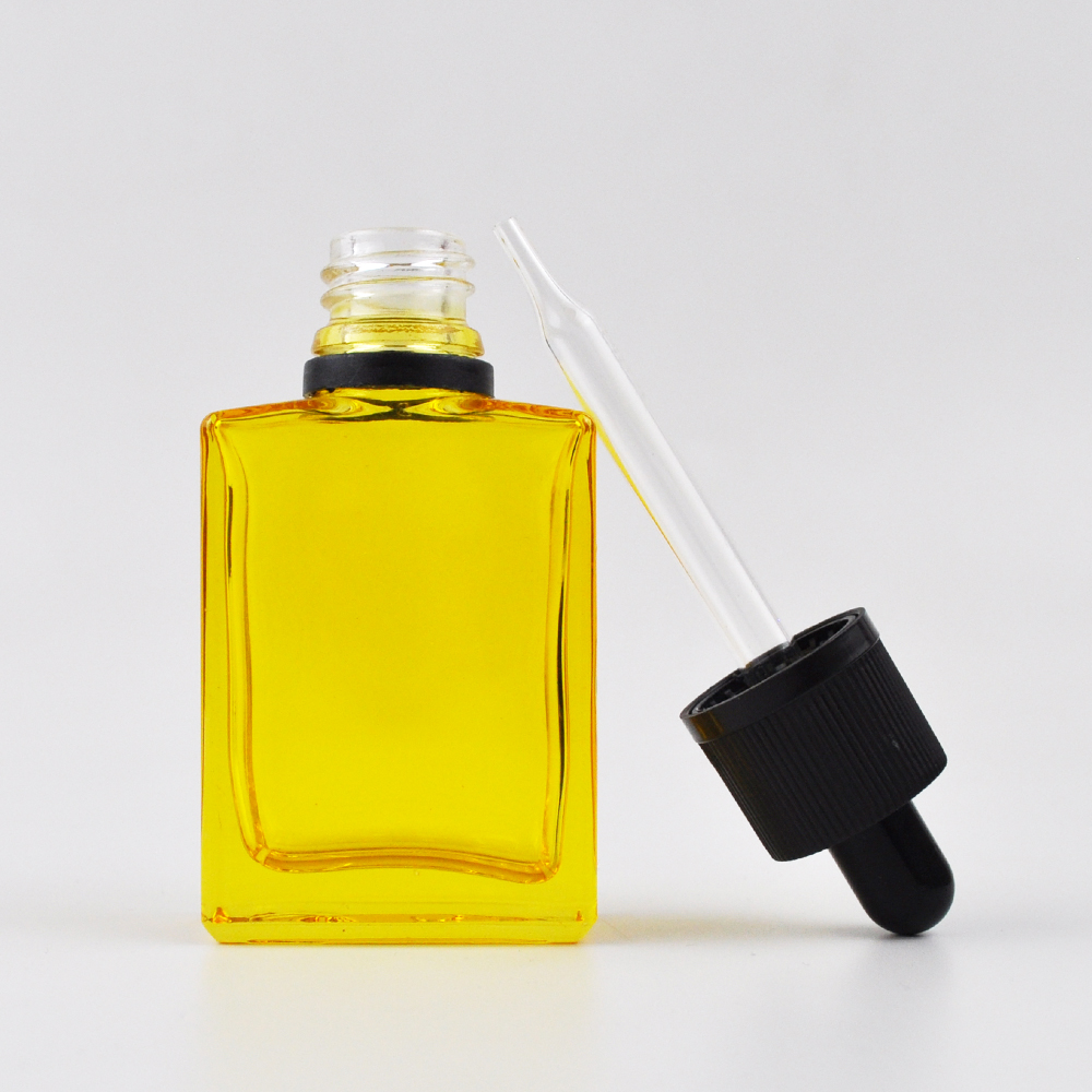 wholesale amber blue green essential oil perfume bottels 100 ml 30ml with dropper child resistant cap