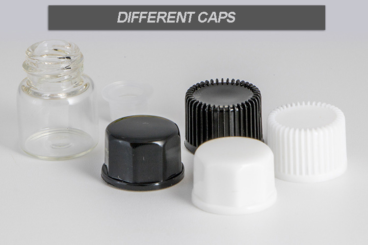 wholesale amber glass 1ml 2ml 3ml 5ml empty dropping essential oil bottles