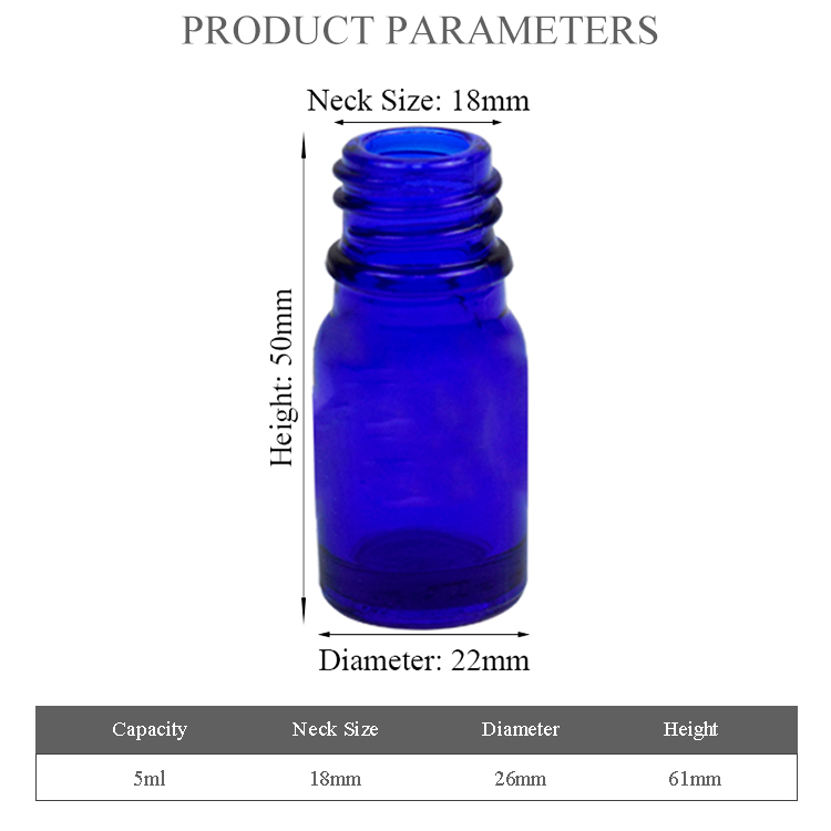 wholesale arabic empty 5ml personal care crystal glass essential oil packaging skin care lotion serum essential oil bottle
