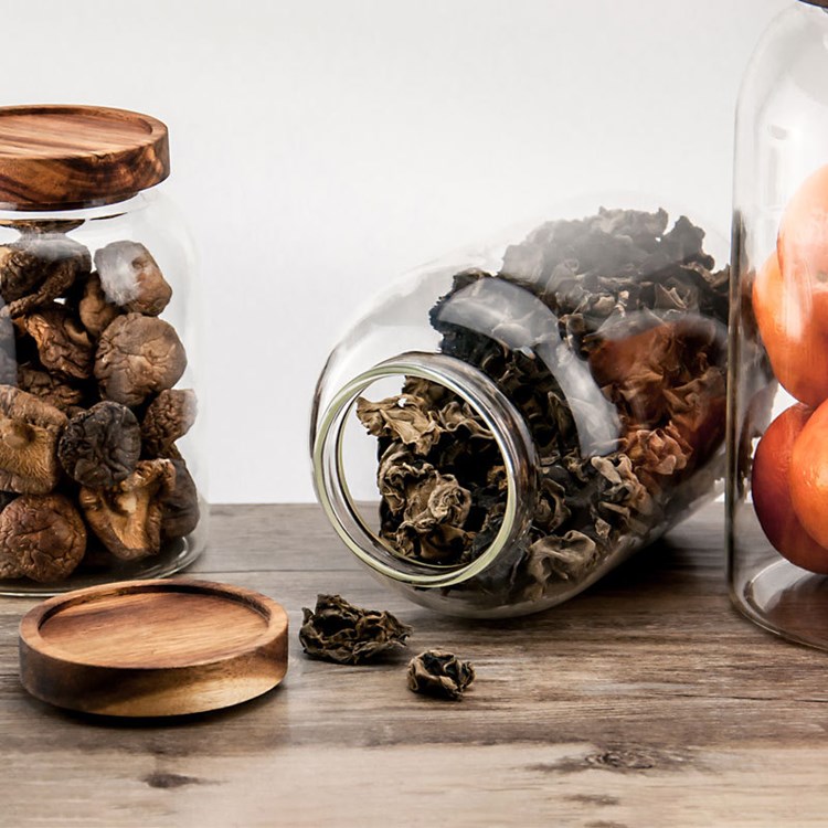 wholesale borosilicate 1200ml,2000ml,2800ml glass storage jar for home