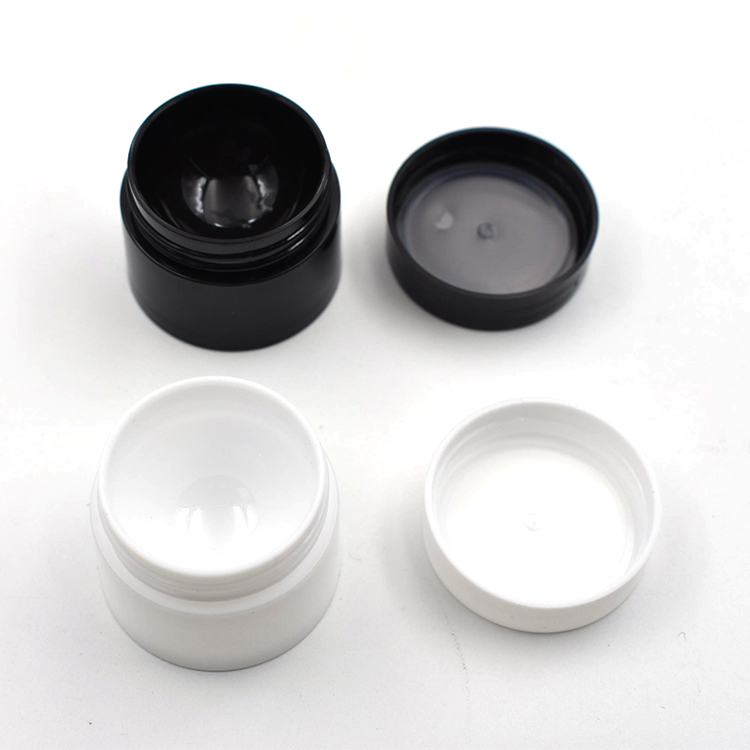 wholesale cbd oil wax shatter plastic containers 3g 5g pp jar with screw cap