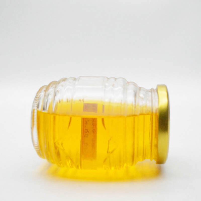 wholesale cheap food storage honey empty glass jars for canning with lid
