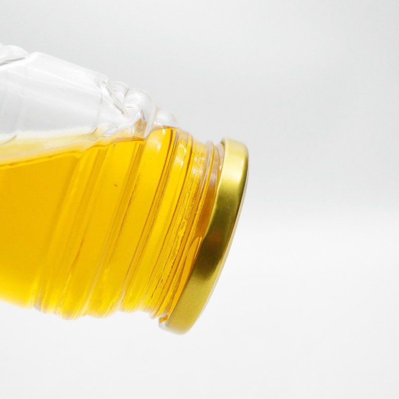 wholesale cheap food storage honey empty glass jars for canning with lid