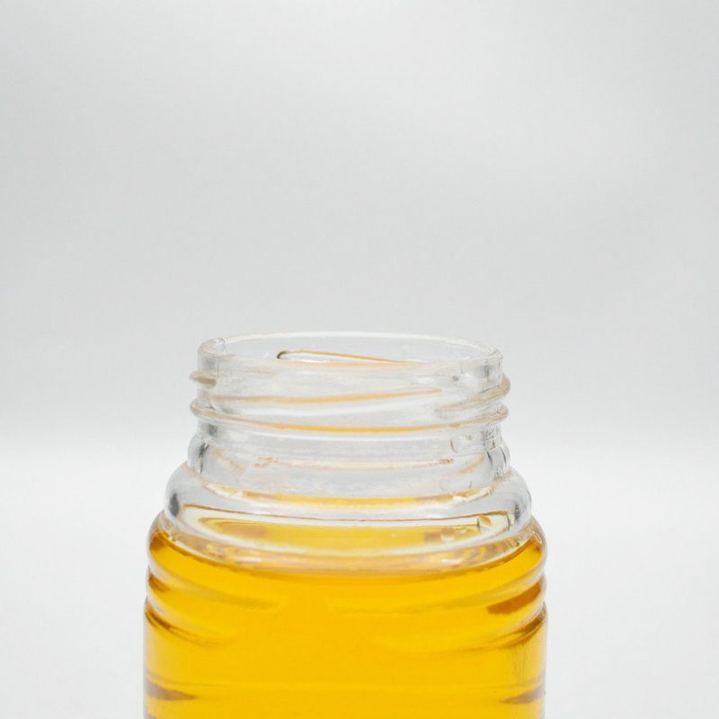 wholesale cheap food storage honey empty glass jars for canning with lid