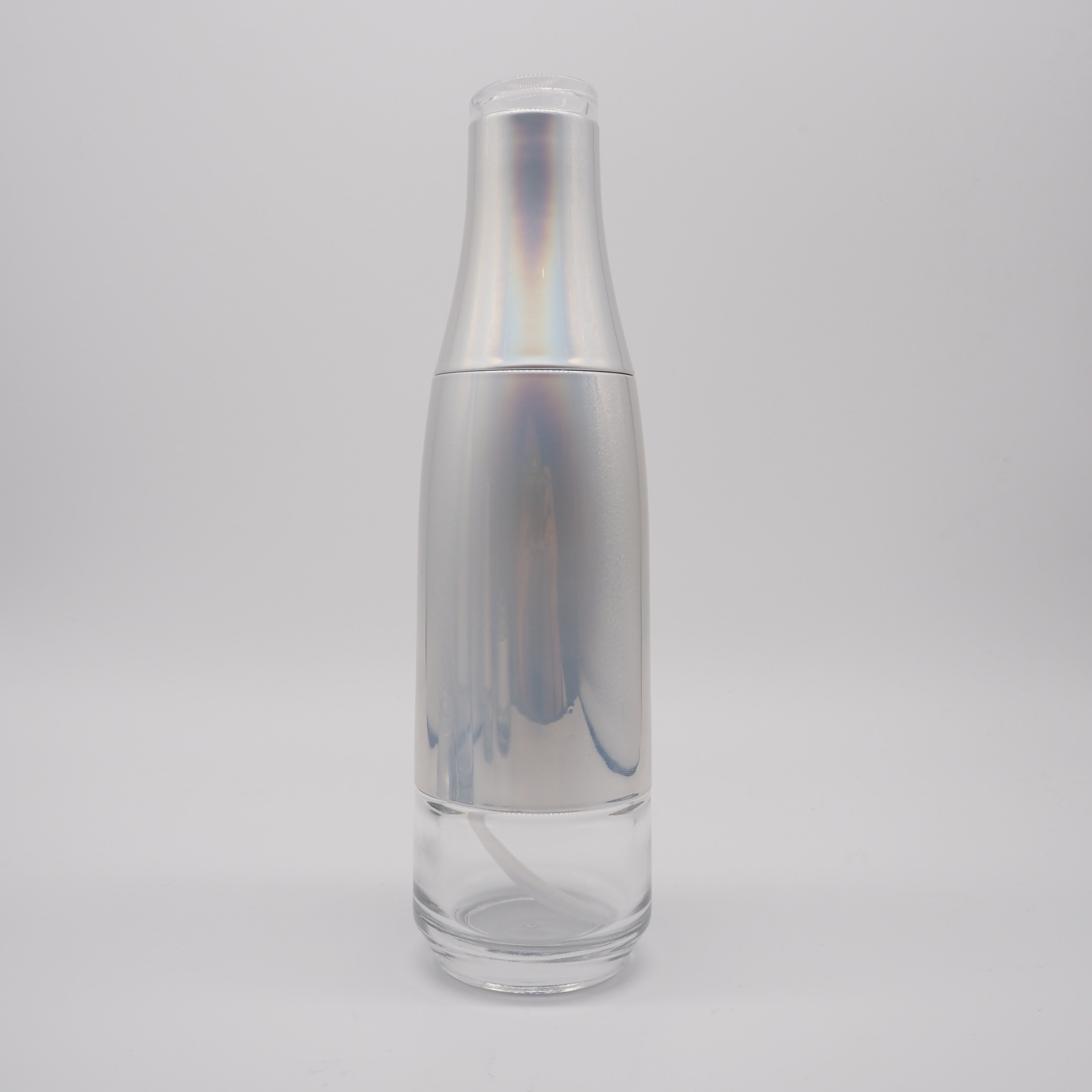 wholesale cheap price personal use grey colored 50g cosmetic glass jars and bottles
