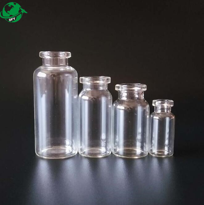 wholesale clear 30ml glass vials with cap for packaging