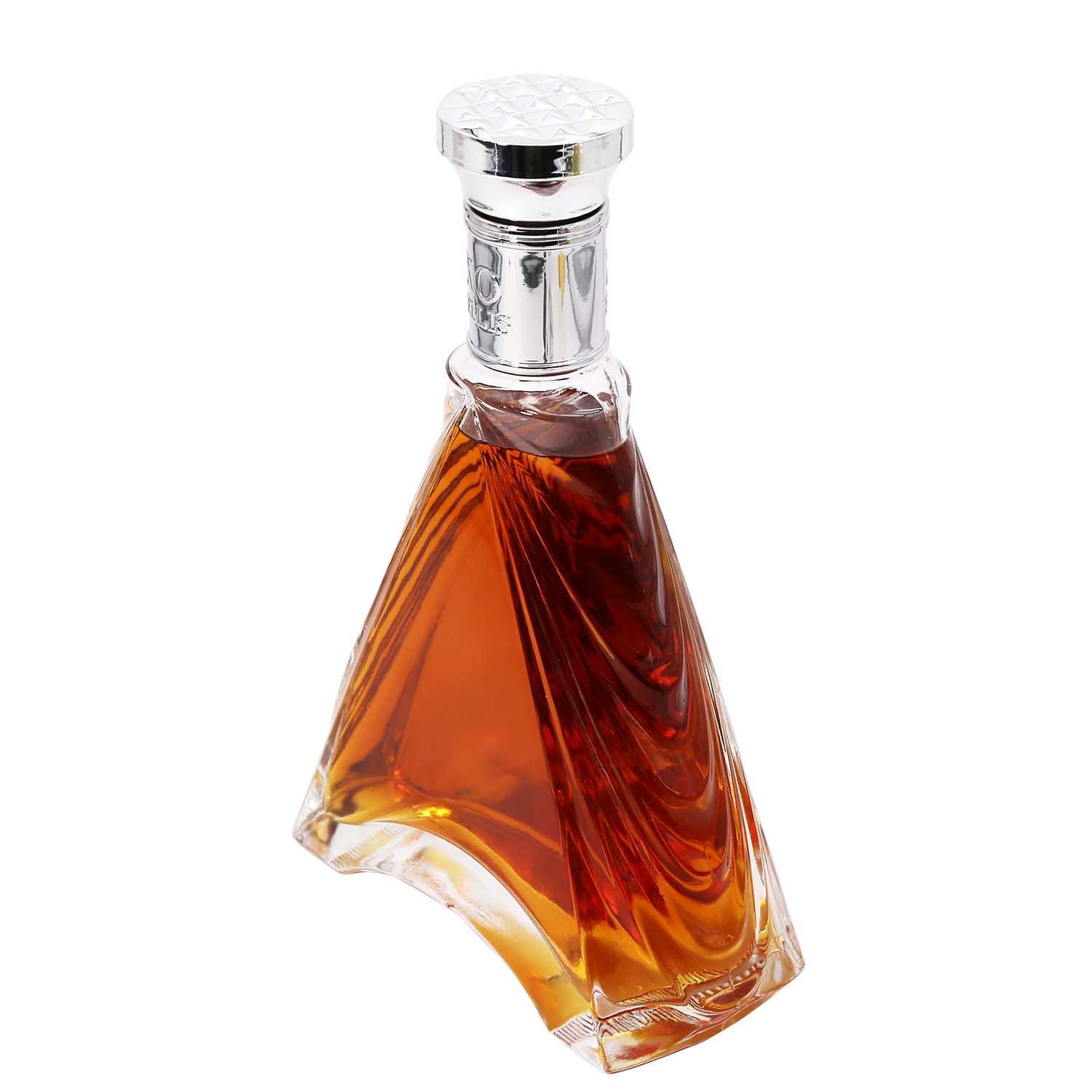 wholesale clear and transparency glass bottle spirit