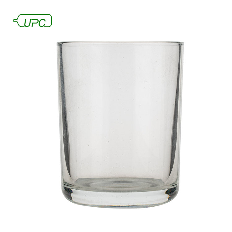 wholesale clear black 50ml 100ml 200m glass Candle Jar