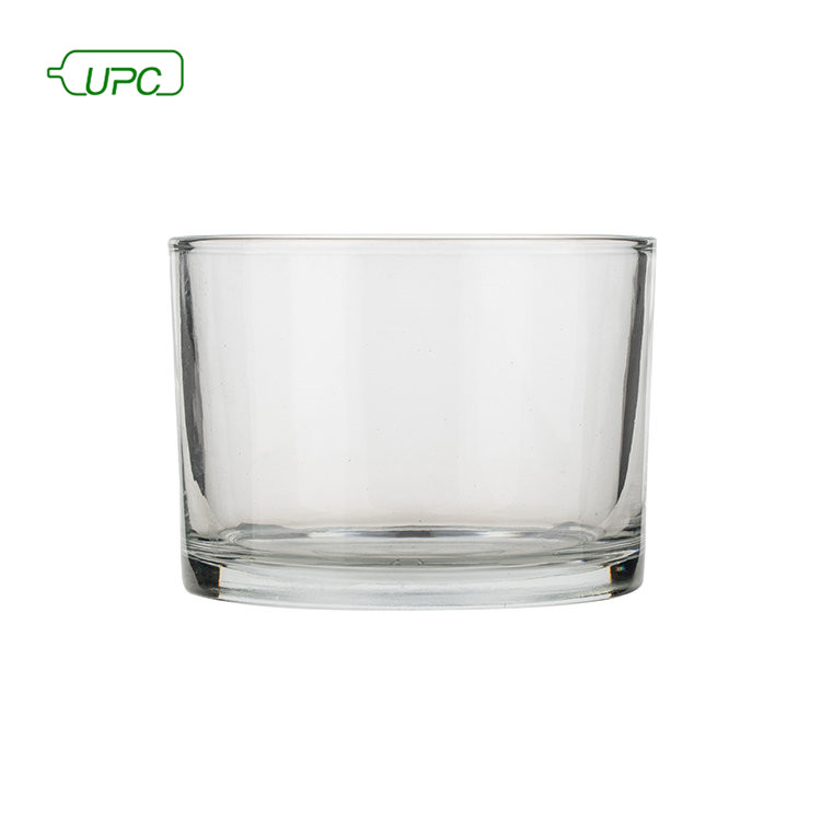 wholesale clear black 50ml 100ml 200m glass Candle Jar