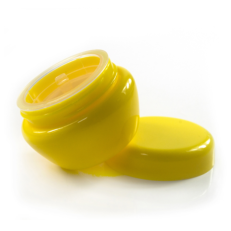 wholesale colorful empty cosmetic container 1oz 5ml 10ml 20ml 30ml 50mll plastic cream jar