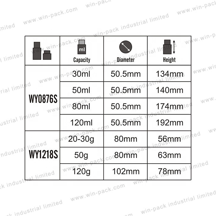wholesale colorful red color empty acrylic face cream jar 20g 30g 50g 120g