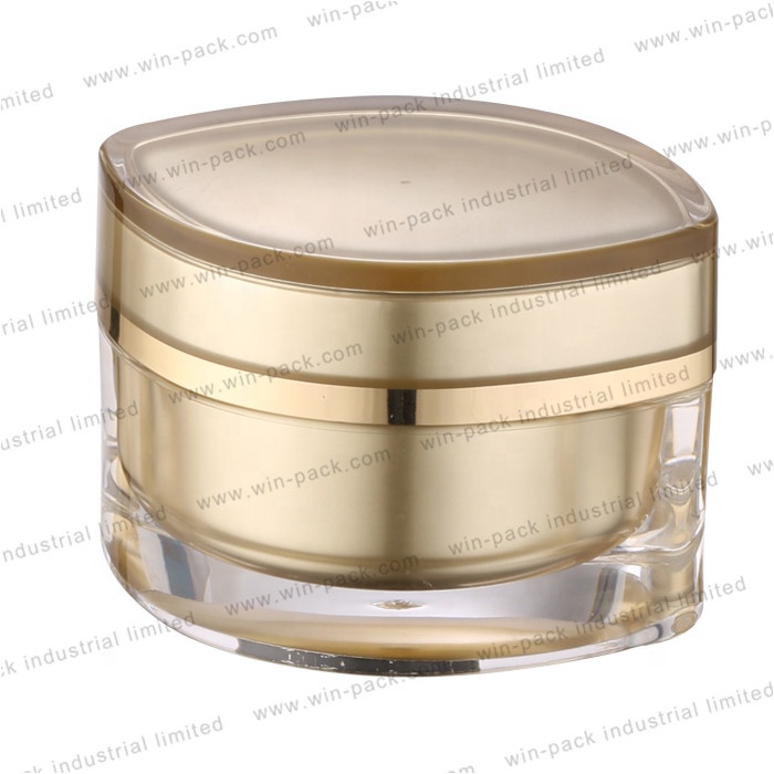 wholesale cosmetic bottle and jar set packaging white 30g 50g acrylic cream jar