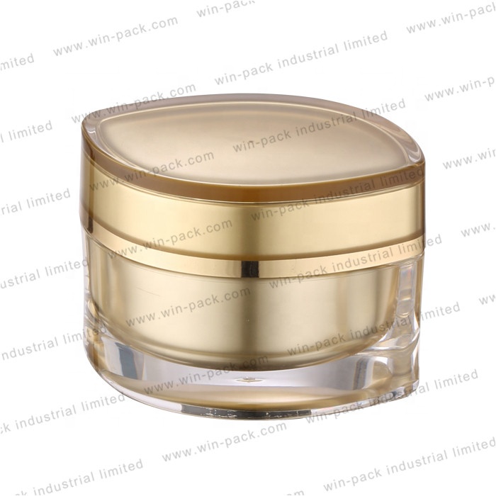 wholesale cosmetic bottle and jar set packaging white 30g 50g acrylic cream jar
