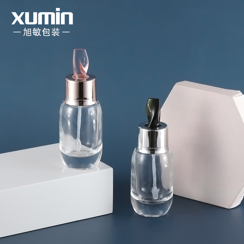 wholesale cosmetic clear glass dropper bottle 50ml oil bottle