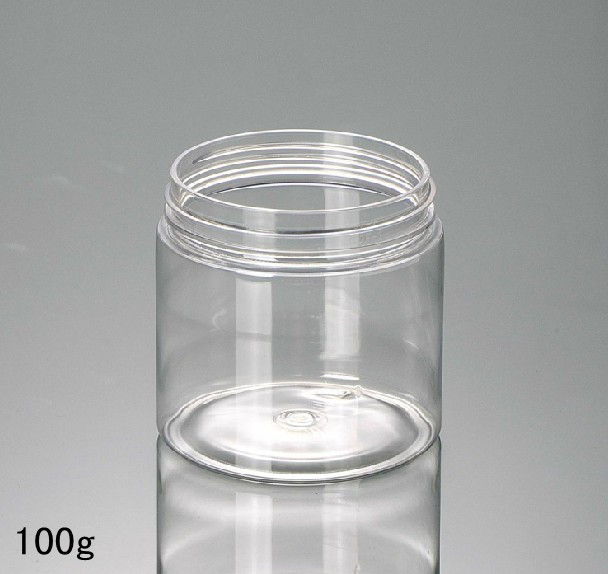 wholesale cosmetic cream powder jar 50g 100g 200g different size wide mouth clear jar with pink lids for powder cosmetic cream