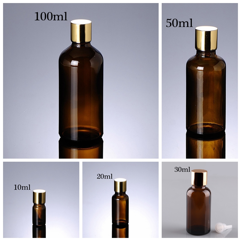 wholesale cosmetic essential oil bottles 5ml 10ml 15ml 20ml 30ml 50ml 100ml for amber glass dropper bottle