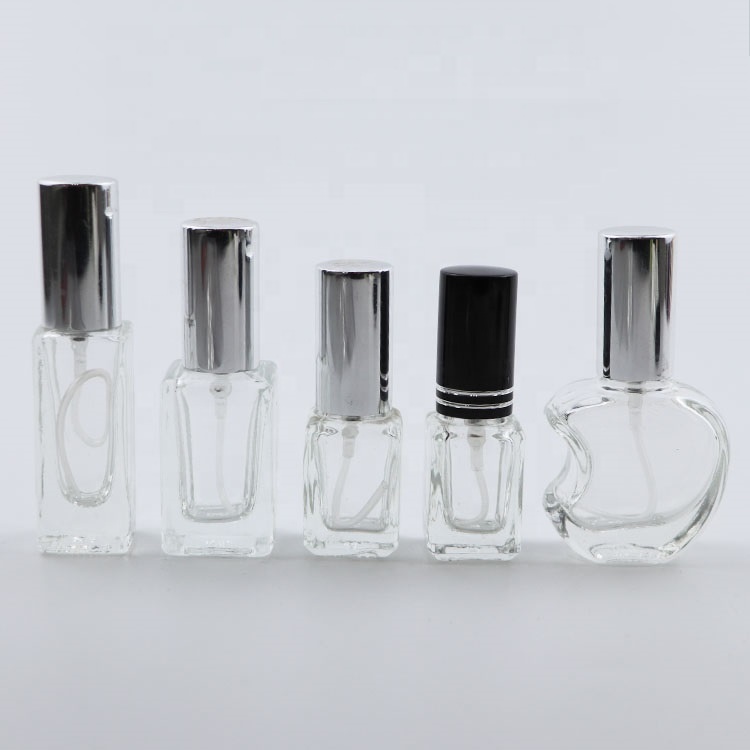 wholesale cosmetic packaging 5ml 10ml 20ml 30ml 50ml 100ml Empty clear glass perfume spray bottle with customized  LOGO