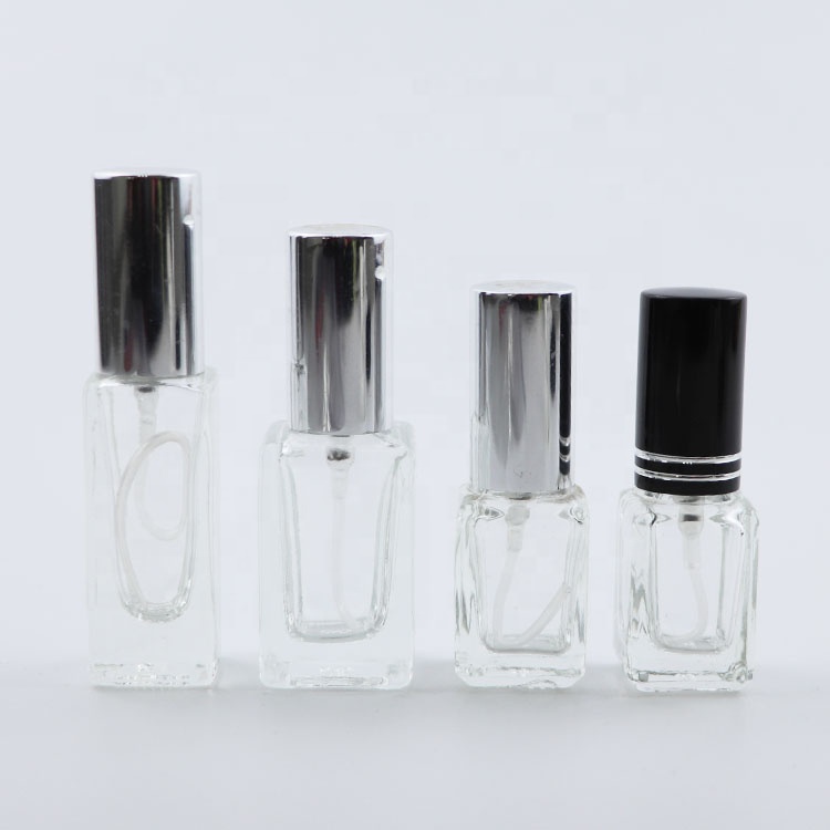 wholesale cosmetic packaging 5ml 10ml 20ml 30ml 50ml 100ml Empty clear glass perfume spray bottle with customized LOGO