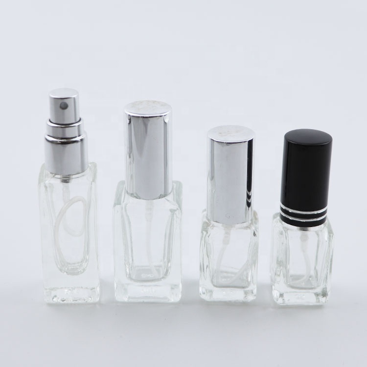 wholesale cosmetic packaging 5ml 10ml 20ml 30ml 50ml 100ml Empty clear glass perfume spray bottle with customized LOGO