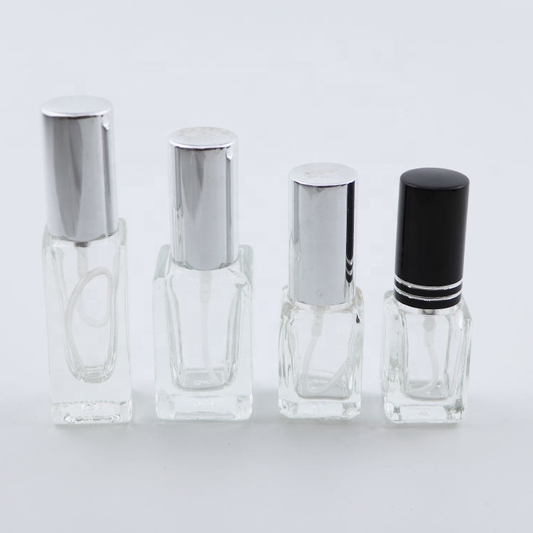 wholesale cosmetic packaging 5ml 10ml 20ml 30ml 50ml 100ml Empty clear glass perfume spray bottle with customized LOGO