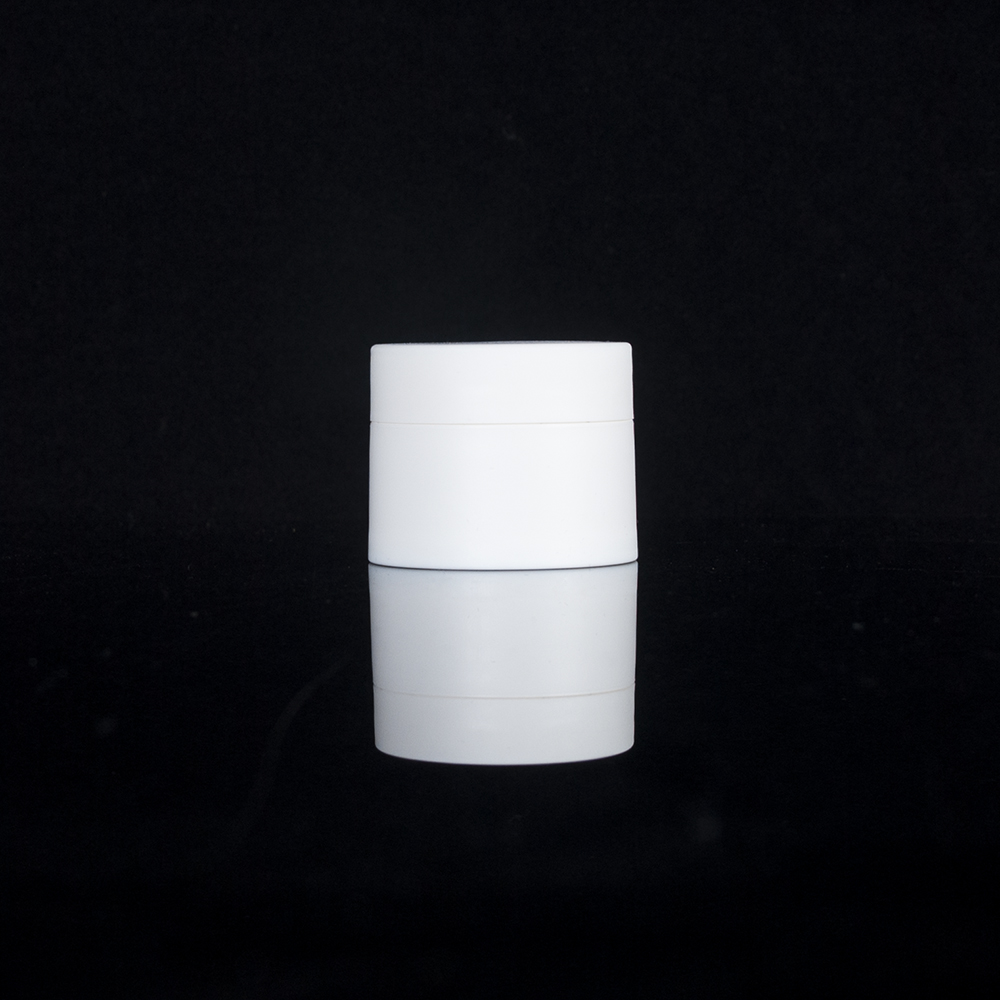 wholesale cosmetic packaging hot sale customized color round skin care cream empty plastic jar 15 30 50 ml