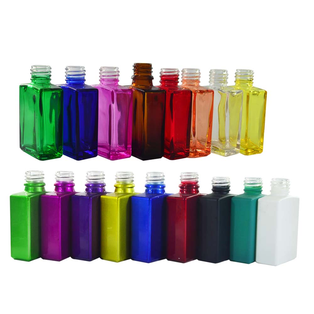 wholesale cosmetics 30ml 50ml 100ml rectangle glass perfume spray bottles