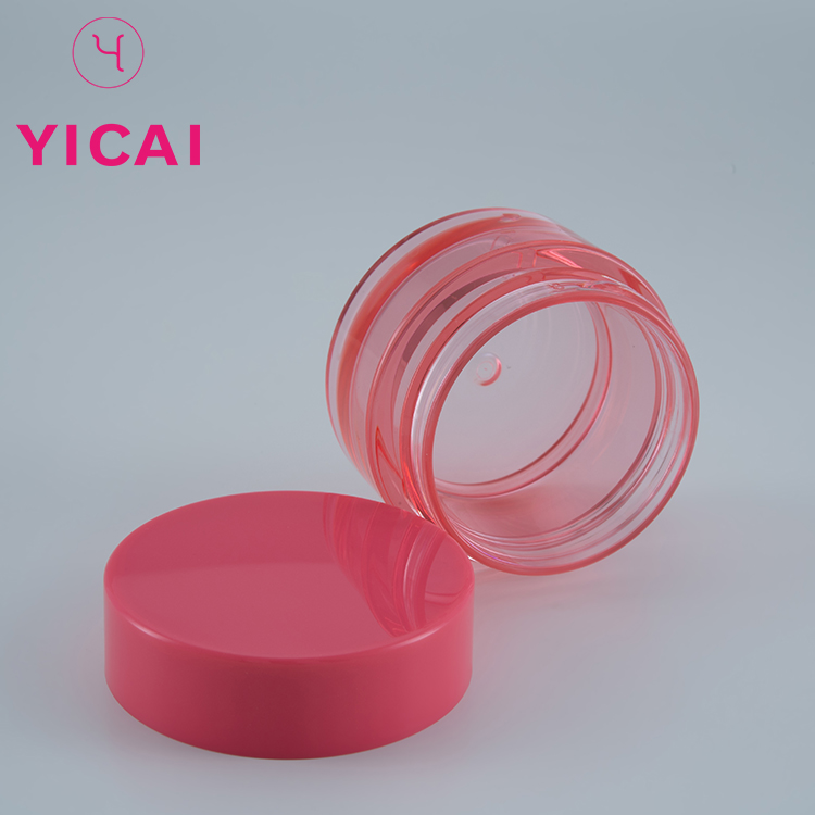 wholesale custom 15ml 30ml 50ml acrylic bamboo empty loose powder jar with sifter for sale