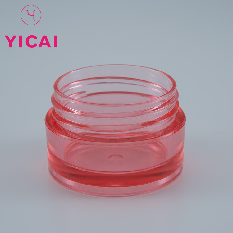 wholesale custom 15ml 30ml 50ml acrylic bamboo empty loose powder jar with sifter for sale