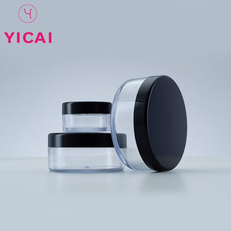 wholesale custom 15ml 30ml 50ml cheap frosted plastic acrylic cosmetic empty containers skin care acryl jars with lid