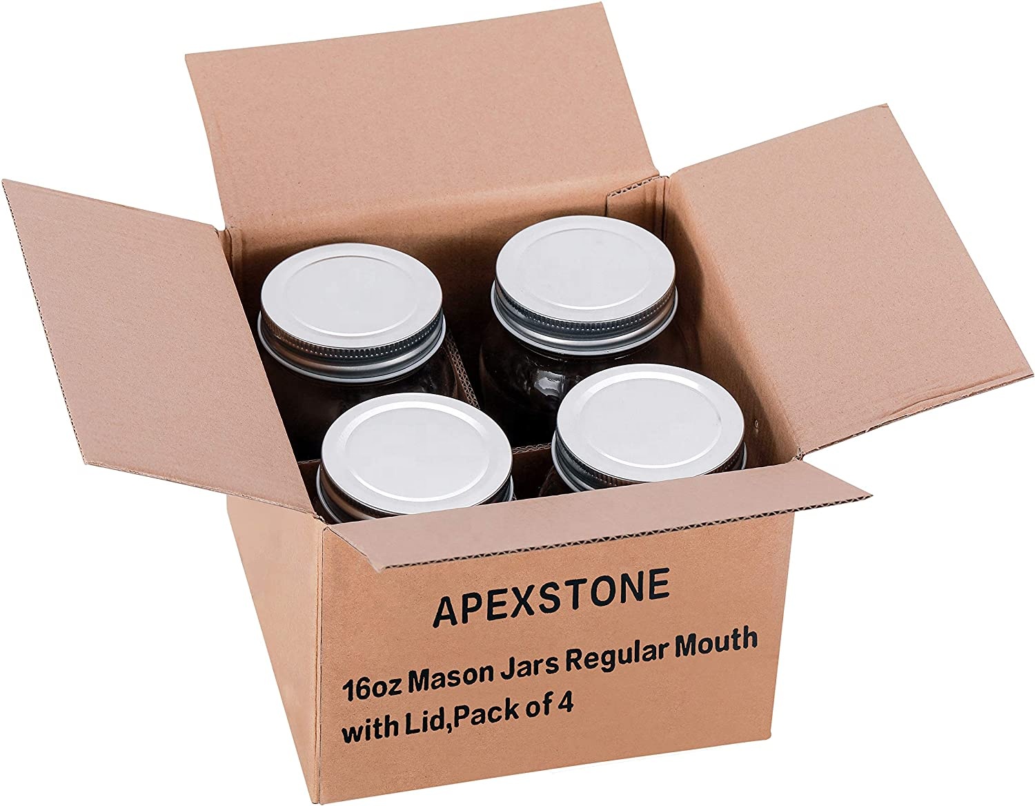 wholesale custom Amazon HOT Selling Cheap High quality glass mason jar bags