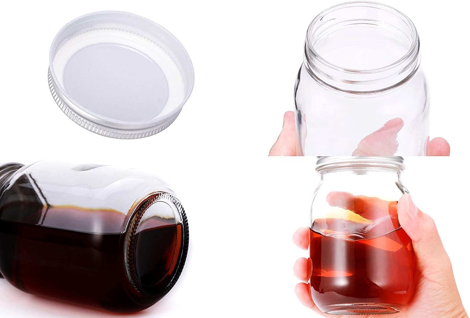 wholesale custom Amazon HOT Selling Cheap High quality glass mason jar bags
