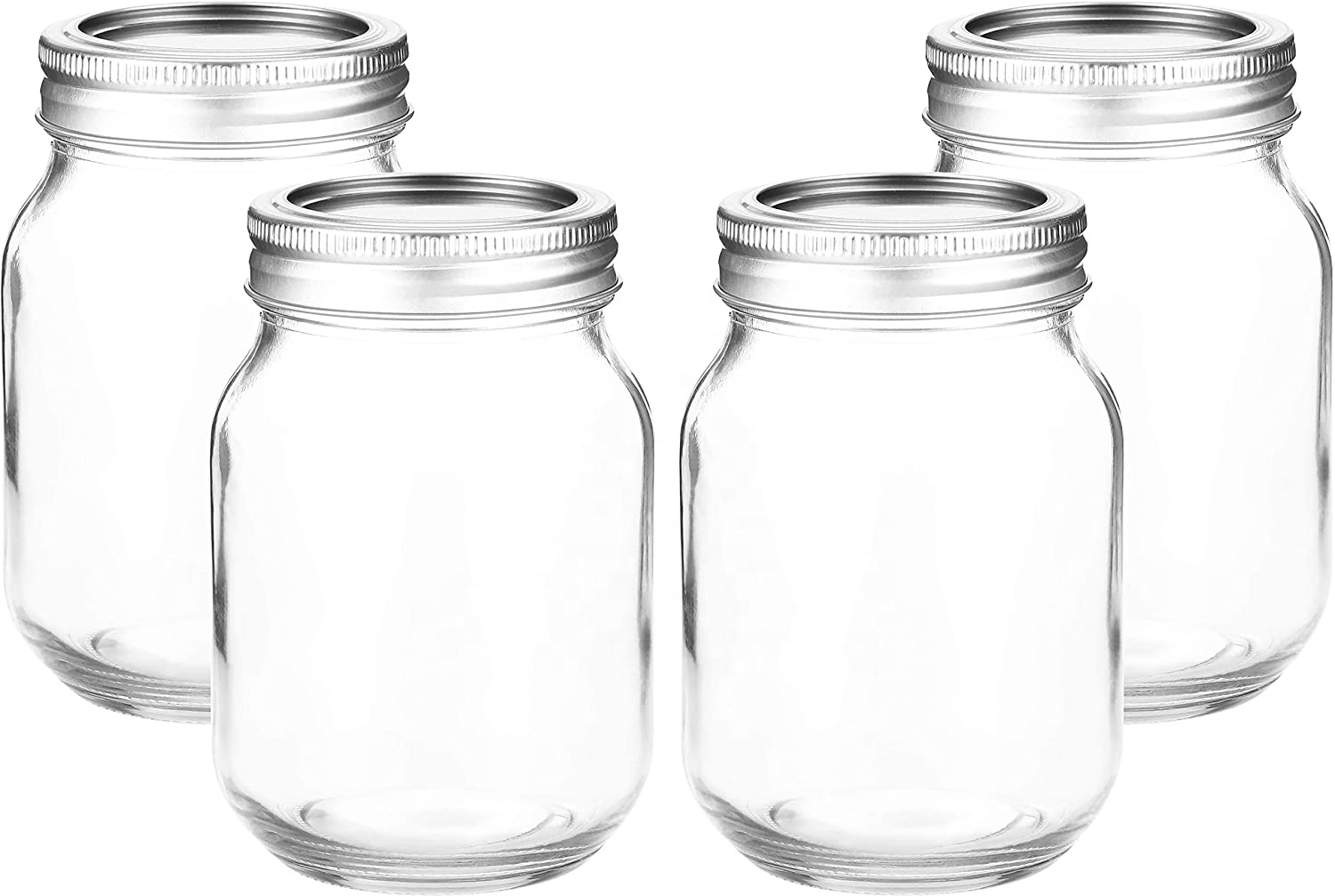wholesale custom Amazon best selling Cheap luxury large GLASS mason jar 32 oz with lid