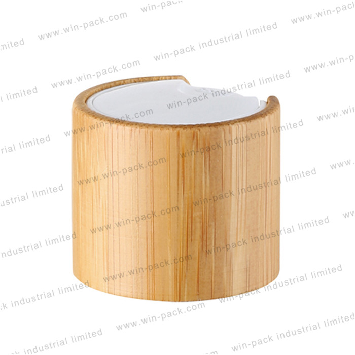 wholesale custom cosmetic packaging bamboo lid for lotion bottle
