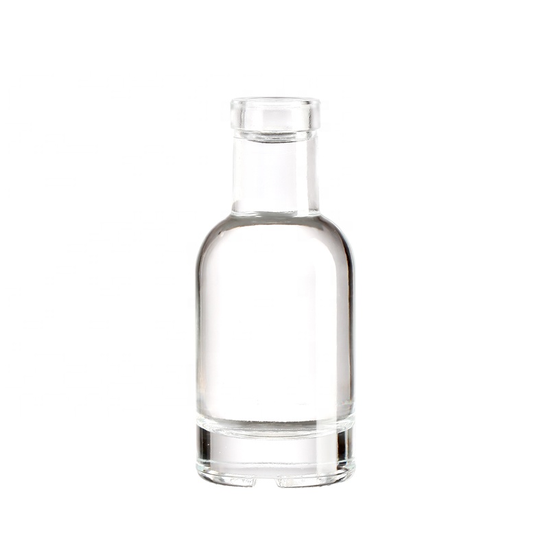wholesale custom glass bottle for gin empty 200ml 250ml gin bottle 500ml cork gin glass bottle 750ml