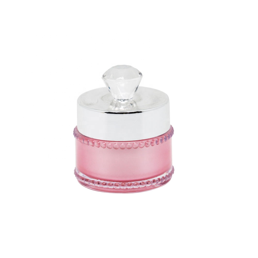 wholesale custom mini 5g 10g 15g pp gold Empty acrylic round cosmetic jar for eye lip night face cream lotion 5ml 10ml jars