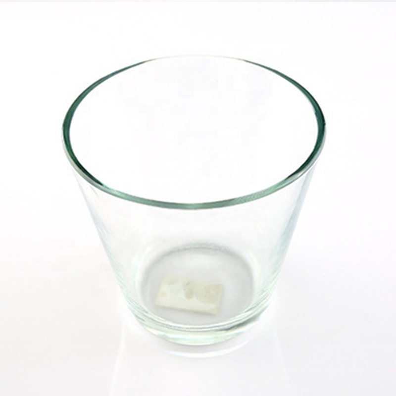 wholesale customized glass candle jar clear candle jar glass clear candle glass jar