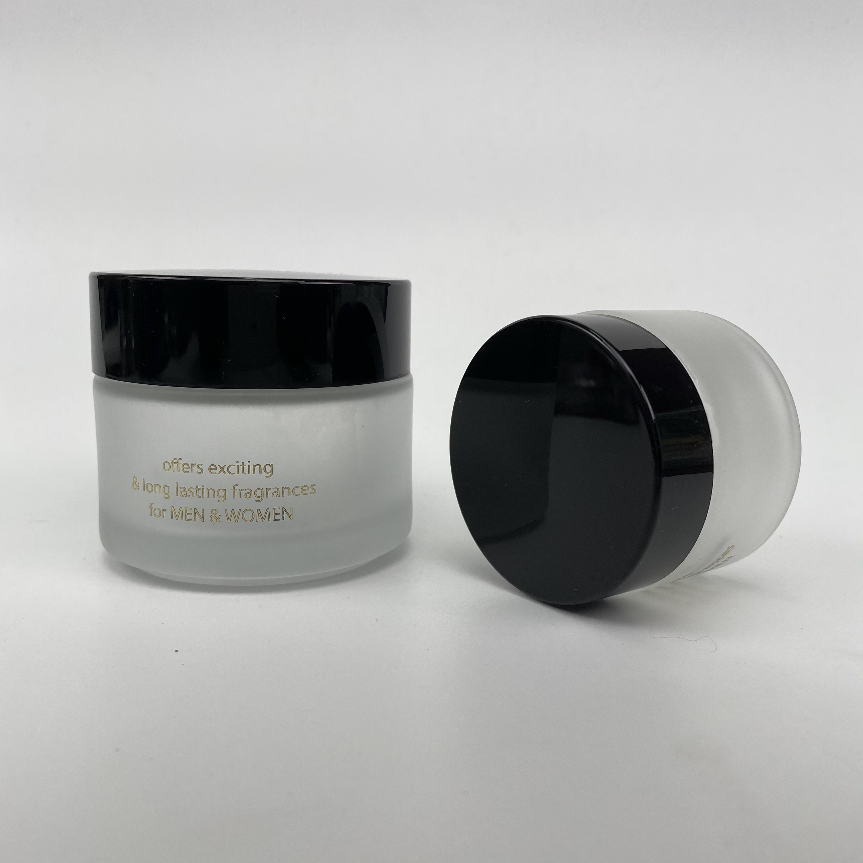 wholesale cute small mini 50g 67g glass cosmetic cream jar in bulk