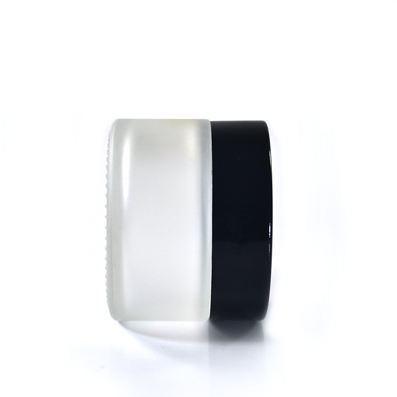 wholesale eco friendly cosmetic containers 20ml 30ml 50ml glass empty cream jars