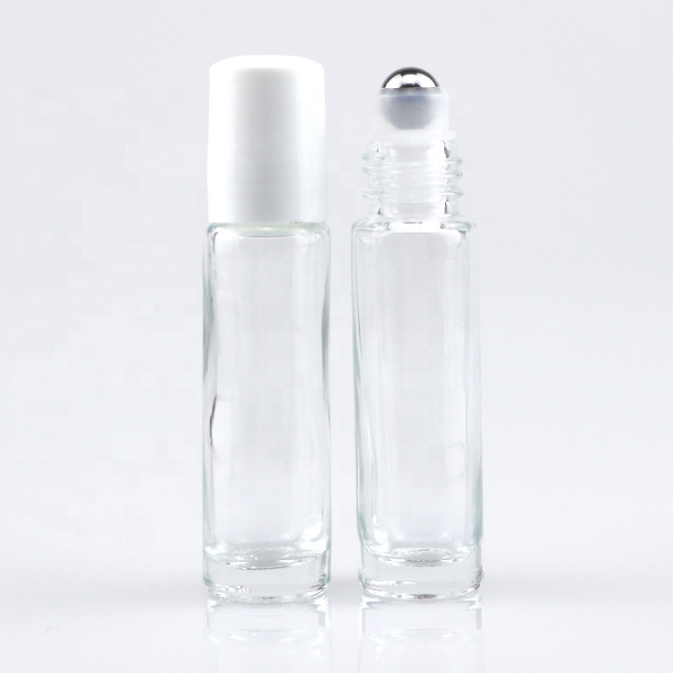 wholesale empty 10ml clear roller bottle