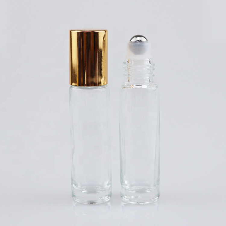 wholesale empty 10ml clear roller bottle