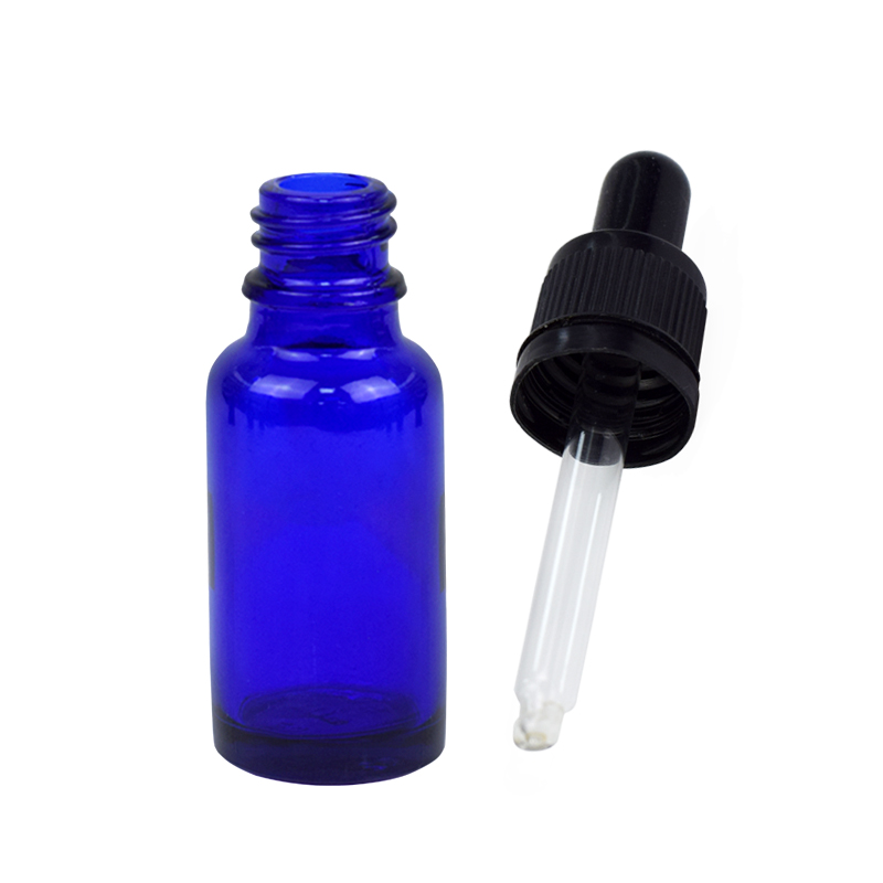 wholesale empty 20ml personal care cosmetic plastic dropper serum glass essential oil bottle packaging